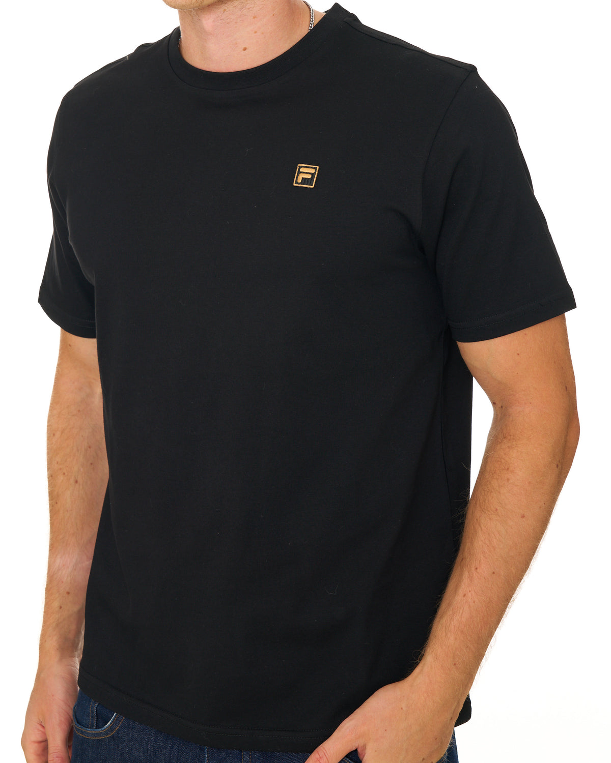 Fila Gold Yaxley T Shirt Black