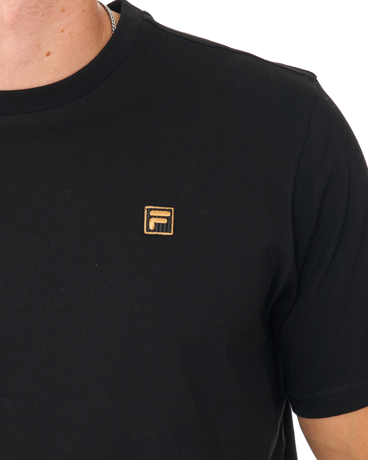 Fila Gold Yaxley T Shirt Black