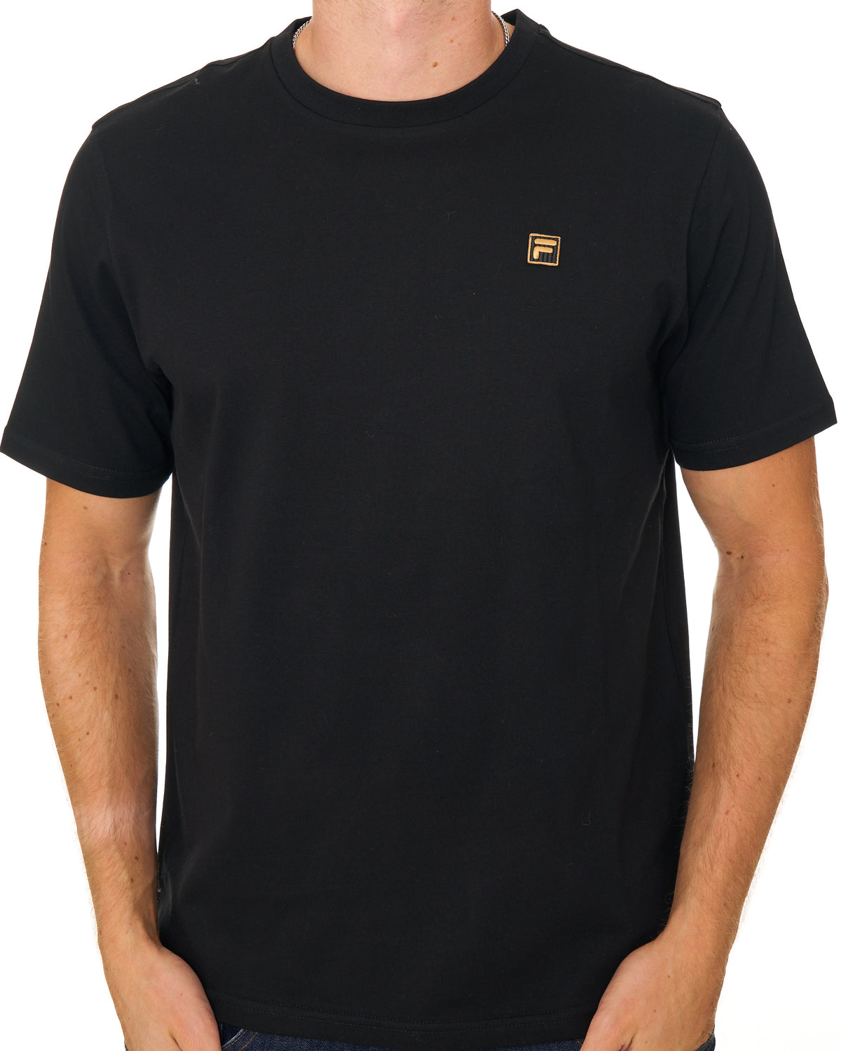 Fila Gold Yaxley T Shirt Black