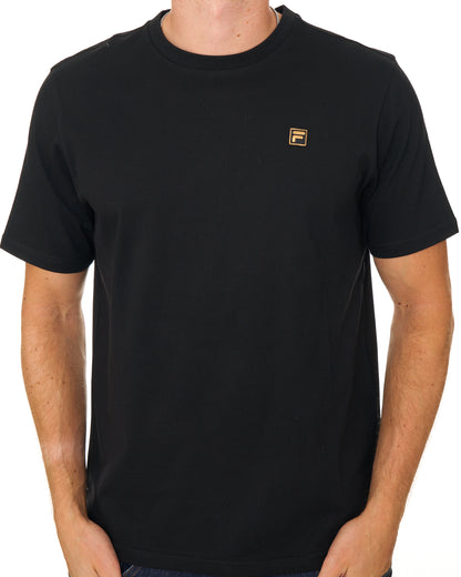 Fila Gold Yaxley T Shirt Black