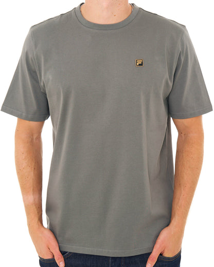 Fila Gold Yaxley T Shirt Gunmetal