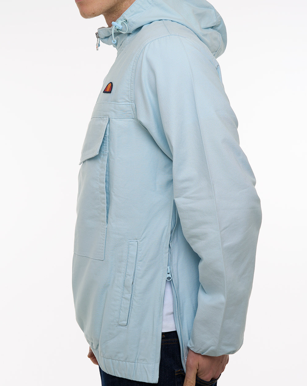 Ellesse Mont Canvas Overhead Jacket Light Blue