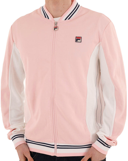 Fila Vintage MK1 Settanta Track Top Pale Lilac/White