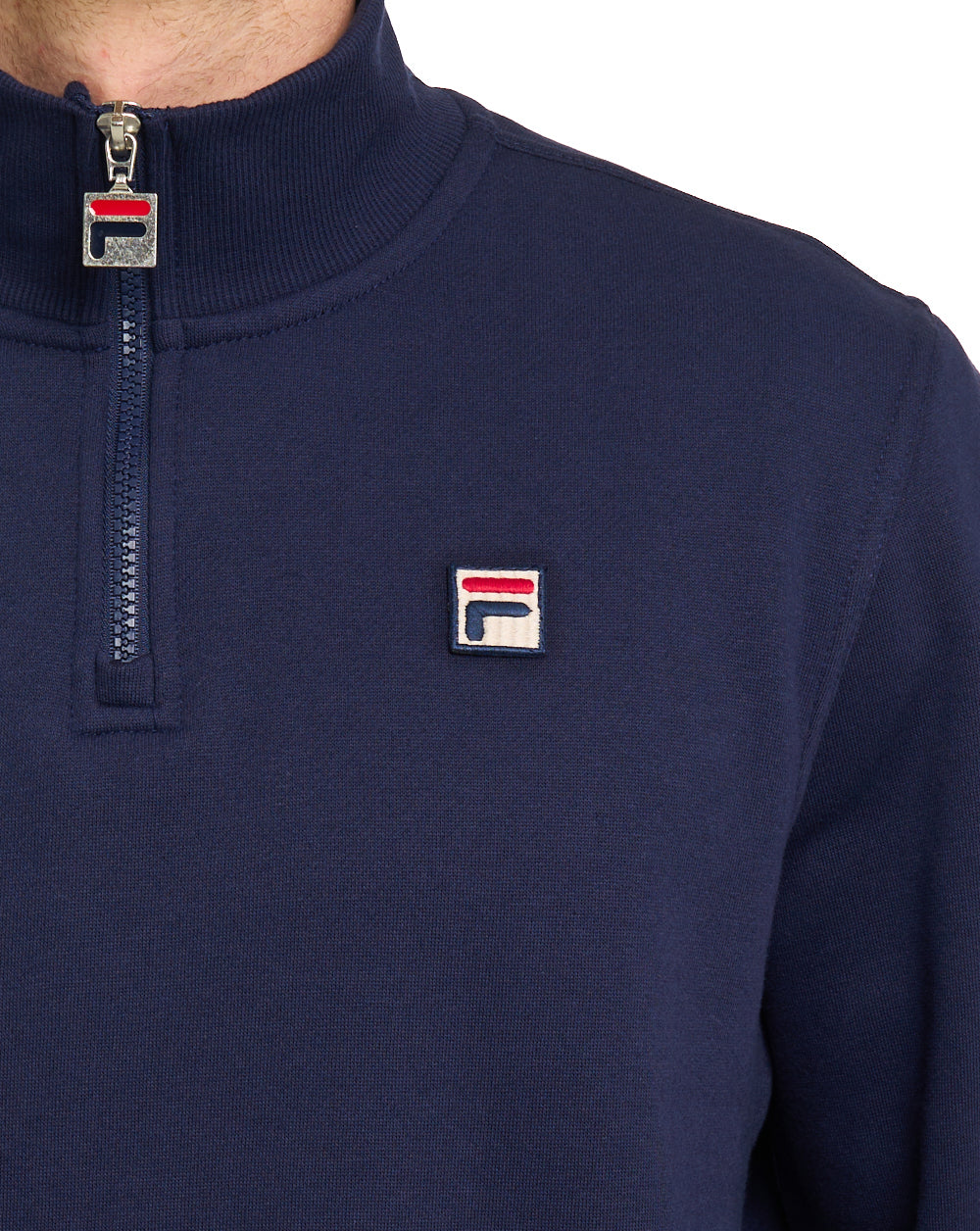Fila Vintage 1/4 Zip Sweat Navy