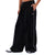 Fila Vintage Angel Velour Wide Leg Pants Black