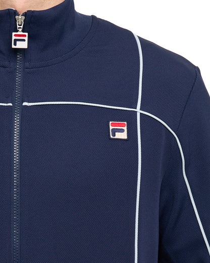 Fila Vintage Terrinda Funnel Track Top Navy