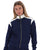 Fila Vintage Bianca Track Top Navy/Gardenia