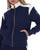 Fila Vintage Bianca Track Top Navy/Gardenia