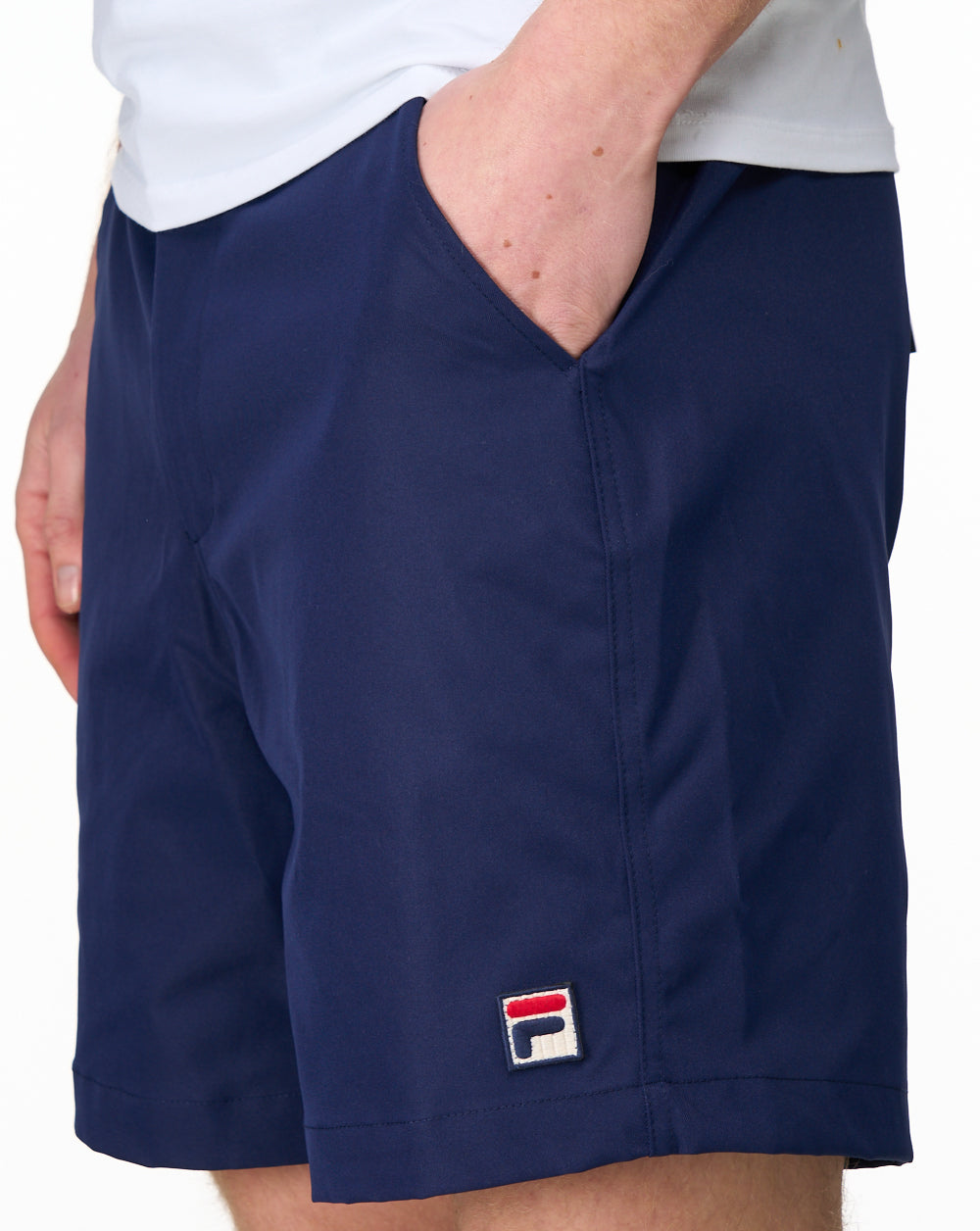 Fila Vintage Caruso Chino Shorts Navy