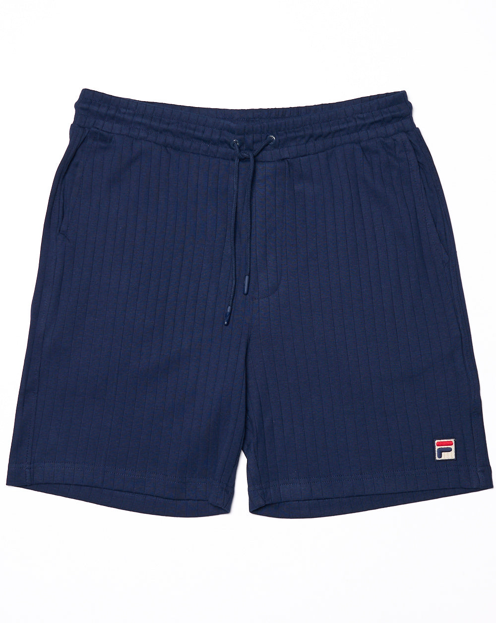 Fila Vintage Conrad Ribbed Shorts Navy