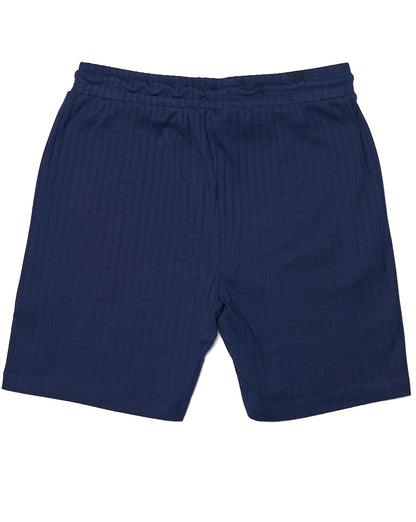 Fila Vintage Conrad Ribbed Shorts Navy