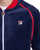 Fila Vintage Daniele Velour Track Top Navy/White/Red