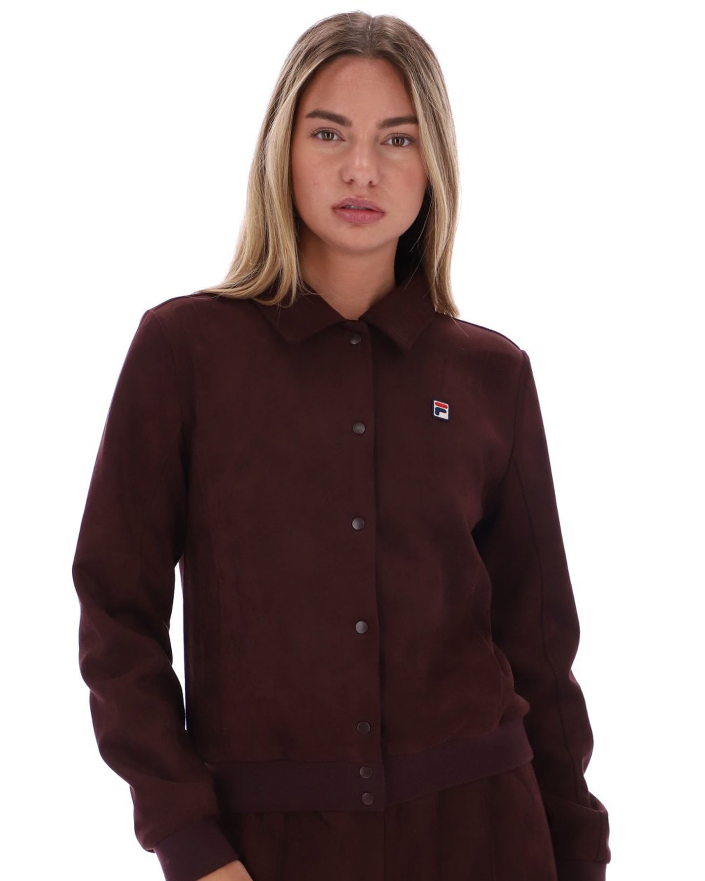 Fila Vintage Dreamer Suedette Jacket Fudge