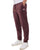 Fila Vintage Eddie Velour Track Pants Deep Burgundy