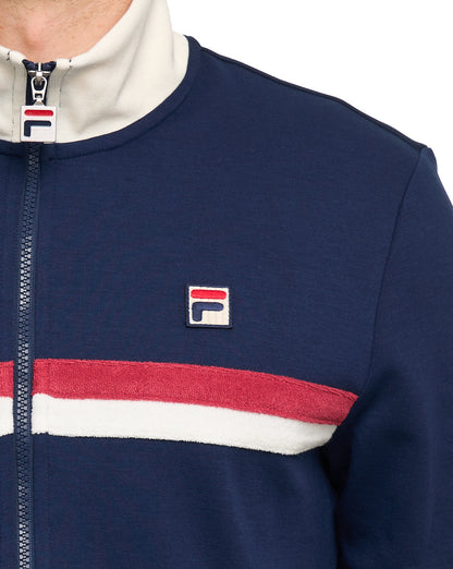 Fila Vintage Enrico Track Top Navy