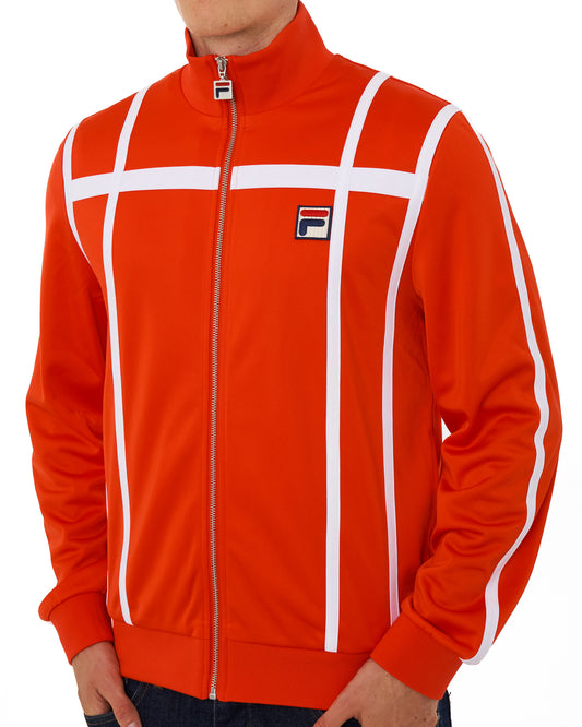 Fila Vintage Fila Vintage Grand Slam Track Top Archive Red/White