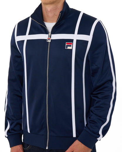 Fila Vintage Grand Slam Track Top Navy/White