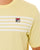 Fila Vintage 5-Stripe T-shirt Yellow