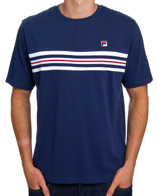 Fila Vintage Fila Vintage Headband T Shirt Navy