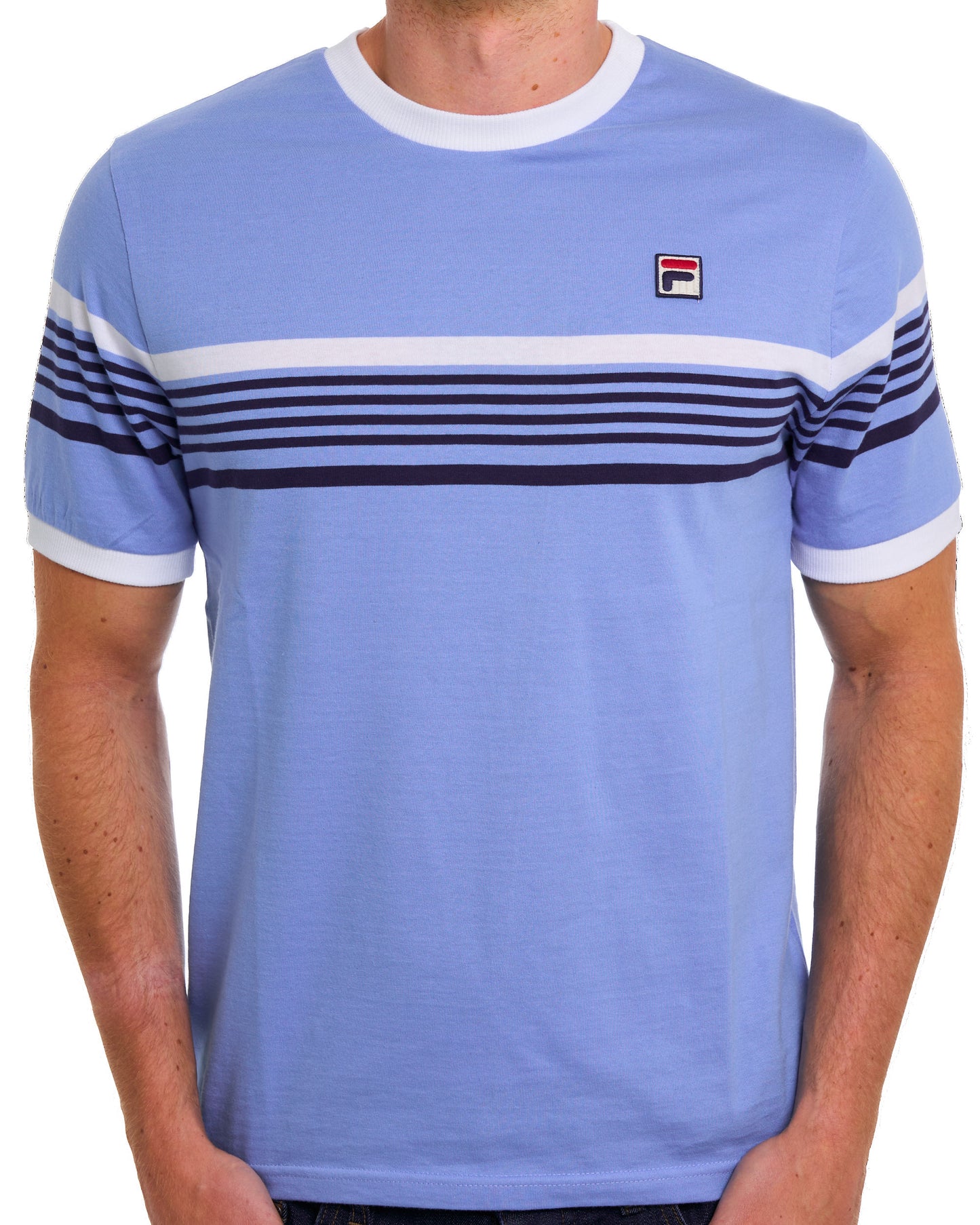 Fila Vintage James T Shirt Vista Blue