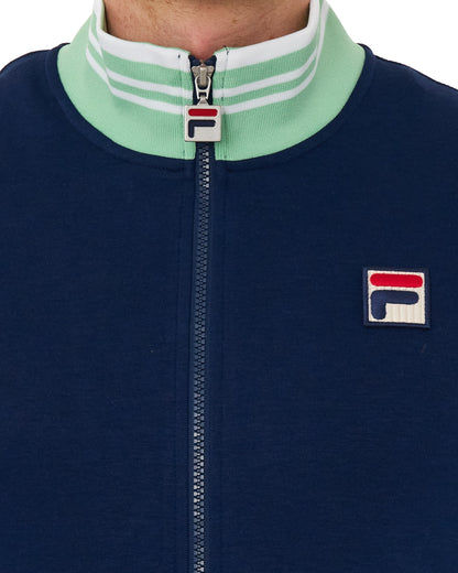 Fila Vintage Kesha Track Top Navy/ Mint Green
