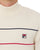 Fila Vintage Knitted Jumper Gardenia/Navy/Red