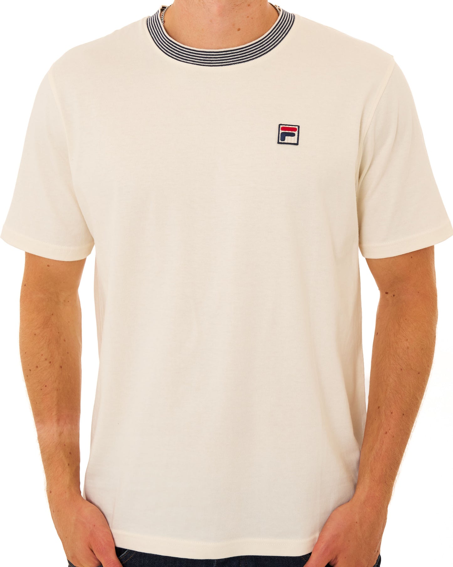 Fila Vintage Lance T-Shirt Gardenia