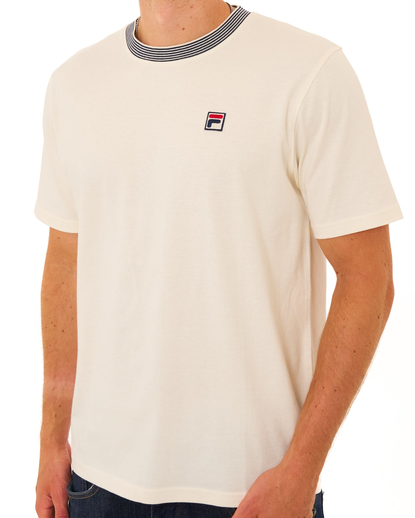 Fila Vintage Lance T-Shirt Gardenia