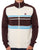 Fila Vintage Lena Full Zip Knit Gardenia/Brown/Blue