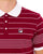 Fila Vintage Logan Stripe Polo Deep Red/White