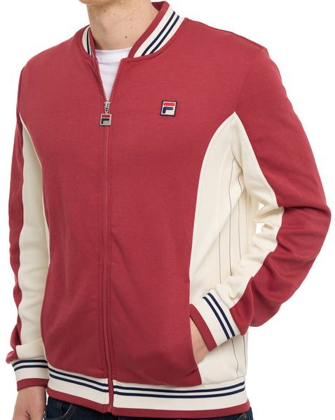 Fila Vintage MK1 Settanta Track Top DP Red Gardenia