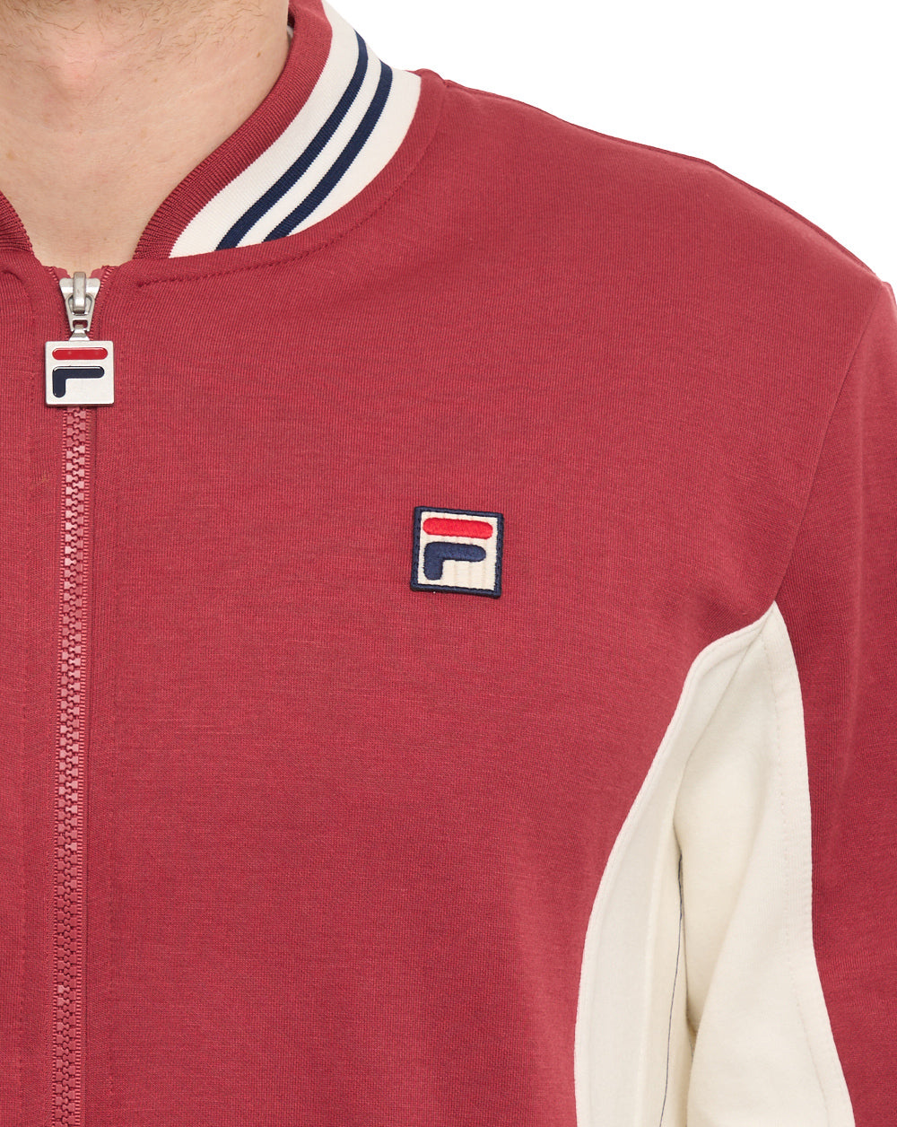 Fila Vintage MK1 Settanta Track Top DP Red Gardenia