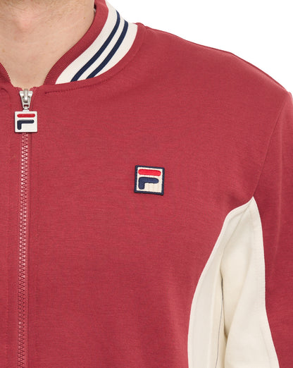 Fila Vintage MK1 Settanta Track Top DP Red Gardenia
