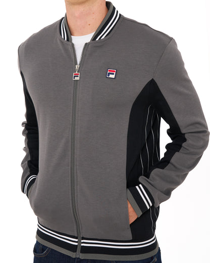 Fila Vintage Mk1 Settanta Track Top Gunmetal/Black