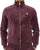 Fila Vintage Nero Velour Track Top Deep Burgundy