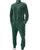Fila Vintage Nero Velour Track Top Pine Green