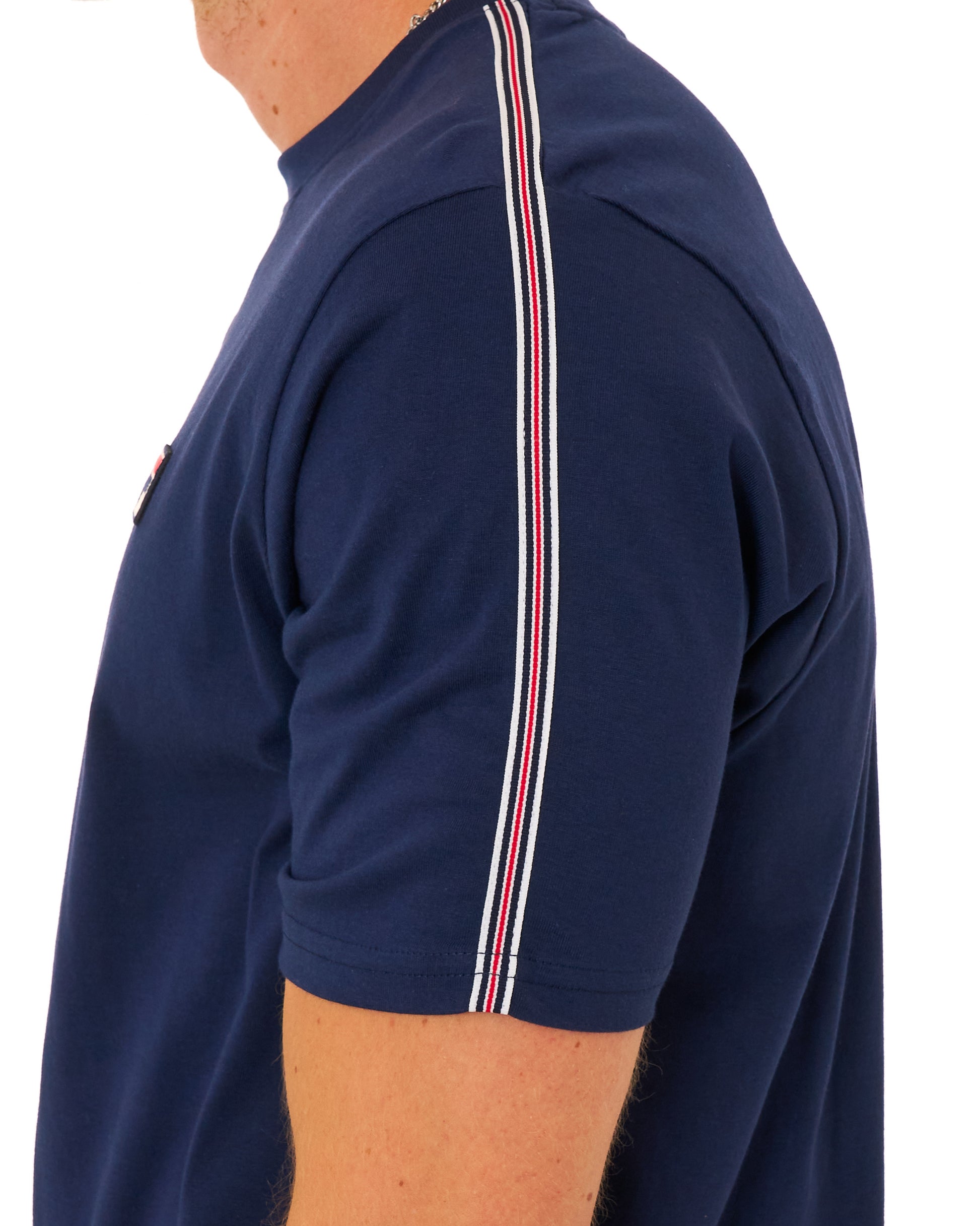 Fila Vintage Nicolas T-Shirt Navy