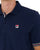 Fila Vintage Omari Polo Shirt Navy