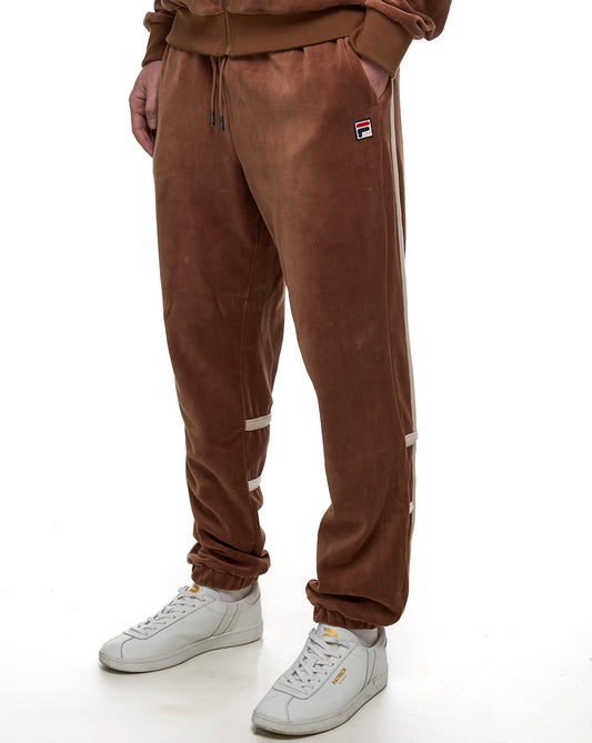 Fila Vintage Otello Suede Track Pants Cappucino