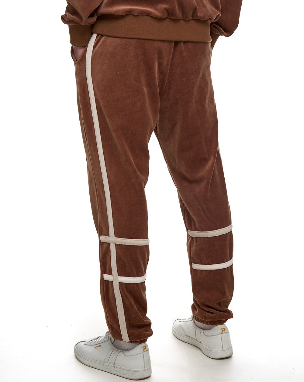 Fila Vintage Otello Suede Track Pants Cappucino