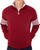 Fila Vintage Patrice Track Top Deep Red/White
