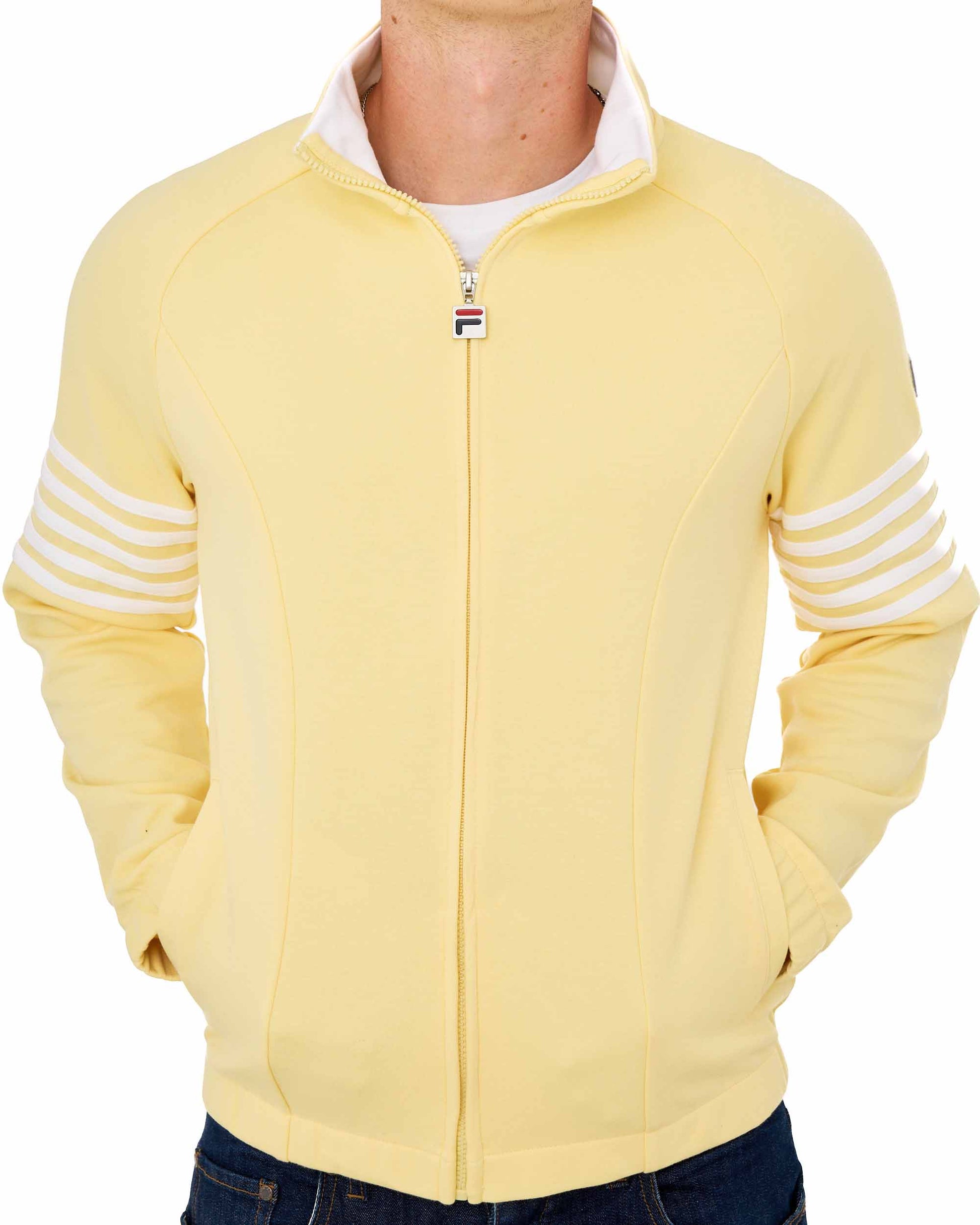 Fila Vintage Patrice Track Top Cream