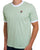 Fila Vintage Ringer T Shirt Soft Green White