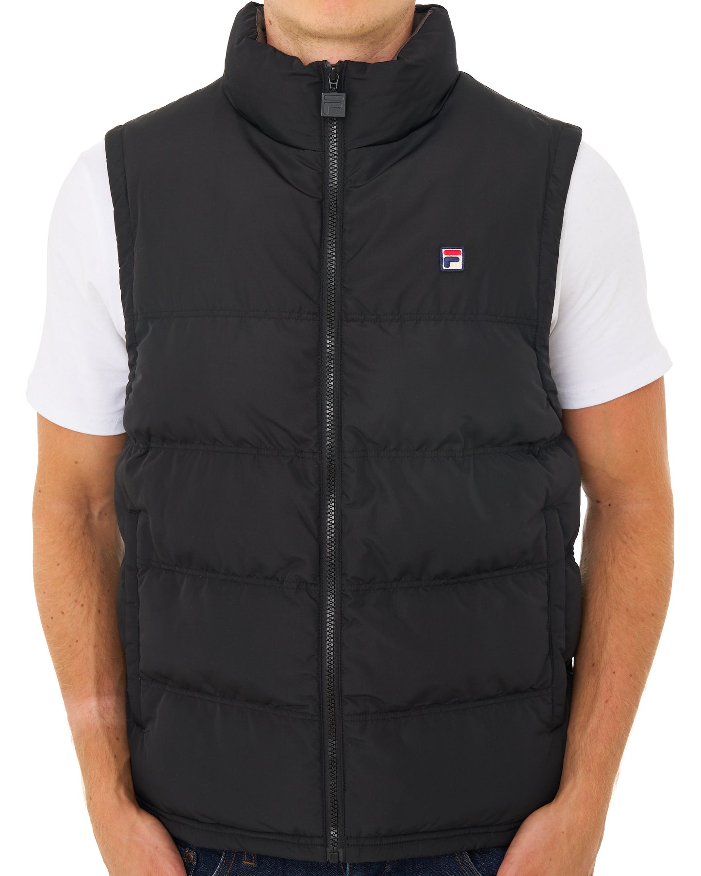 Fila Vintage Rodri Gilet Black