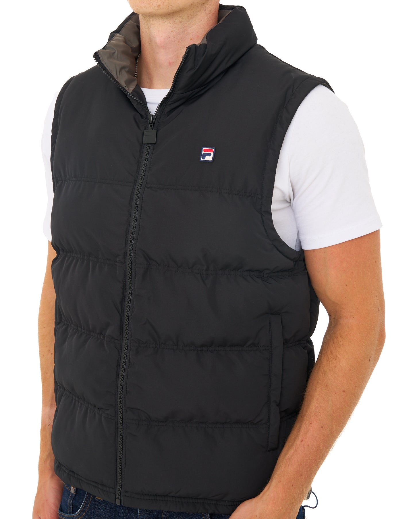 Fila Vintage Rodri Gilet Black