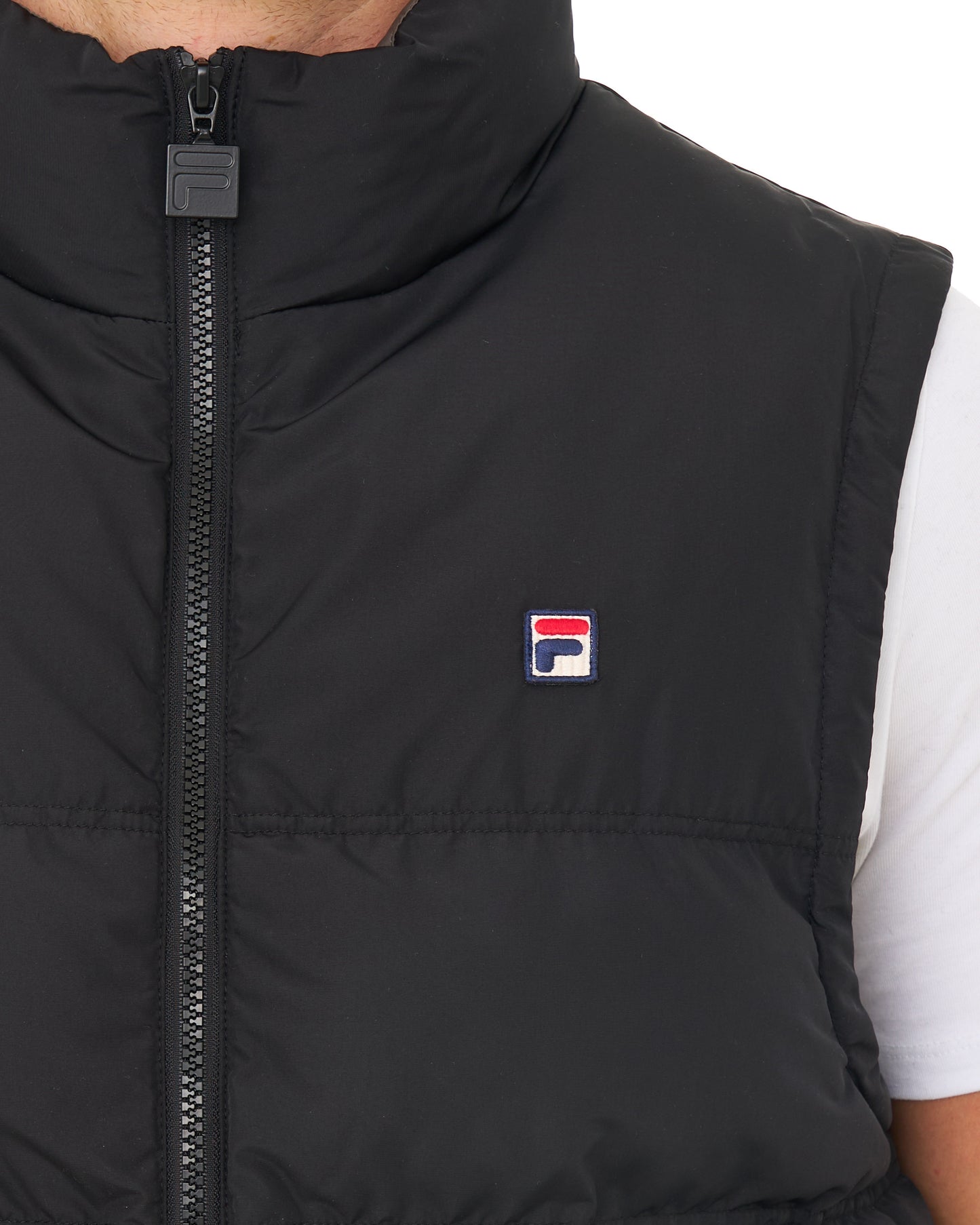 Fila Vintage Rodri Gilet Black
