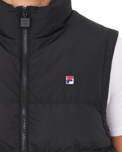 Fila Vintage Rodri Gilet Black