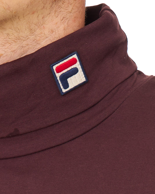 Fila Vintage Fila Vintage Roll Neck Deep Burgundy