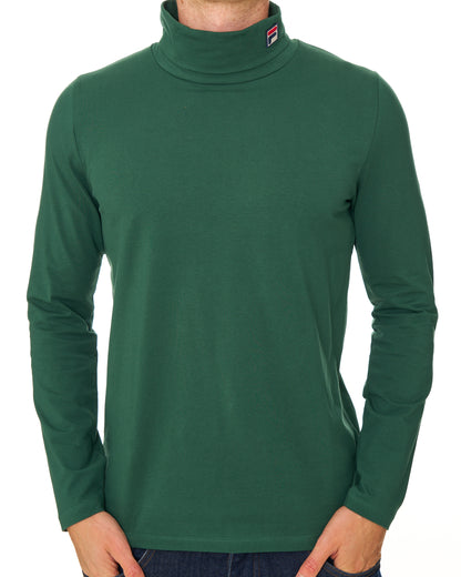 Fila Vintage Roll Neck Pine Green