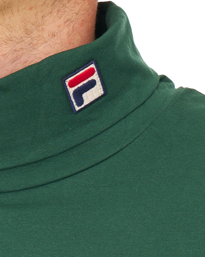 Fila Vintage Roll Neck Pine Green
